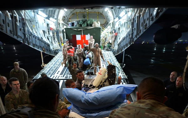 After the battle: The flying ICU