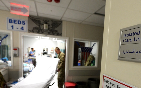 After the battle: The flying ICU