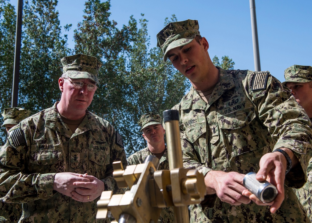 EOD technical gear demonstration