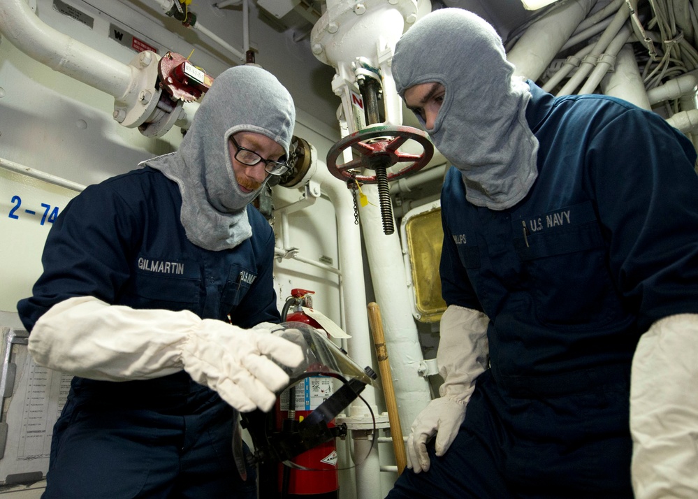 General quarters drill