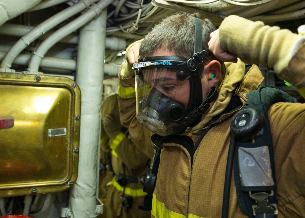 General quarters drill