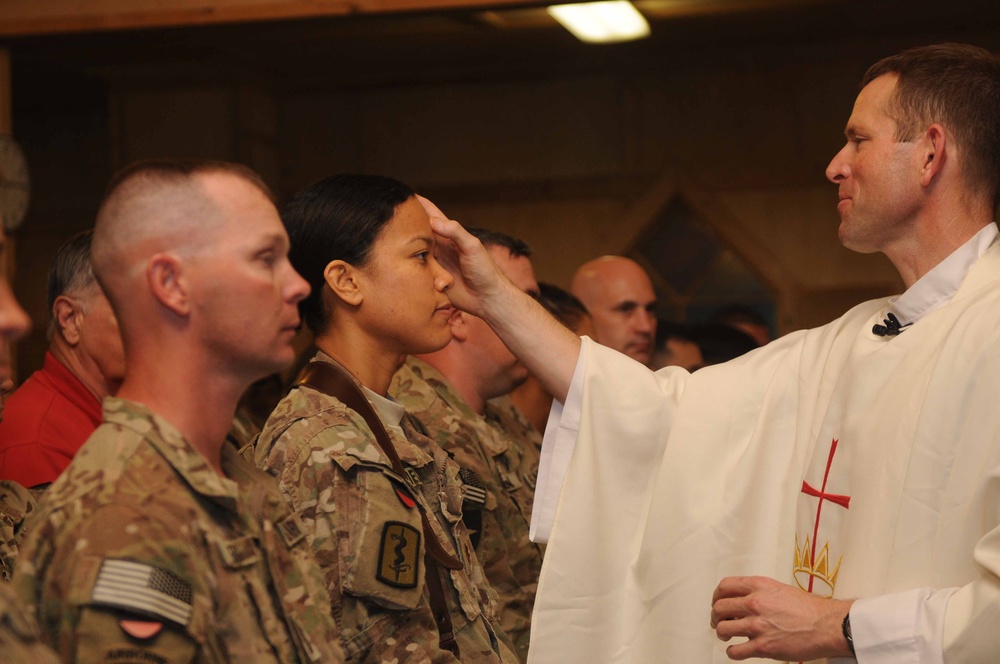 Holy week services in Afghanistan