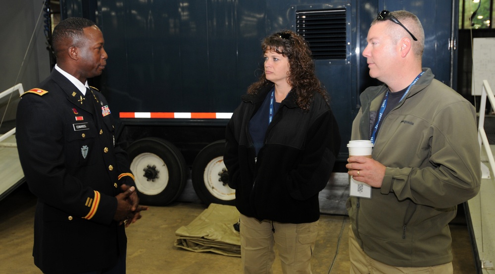 Texas Guardsmen support emergency management conference