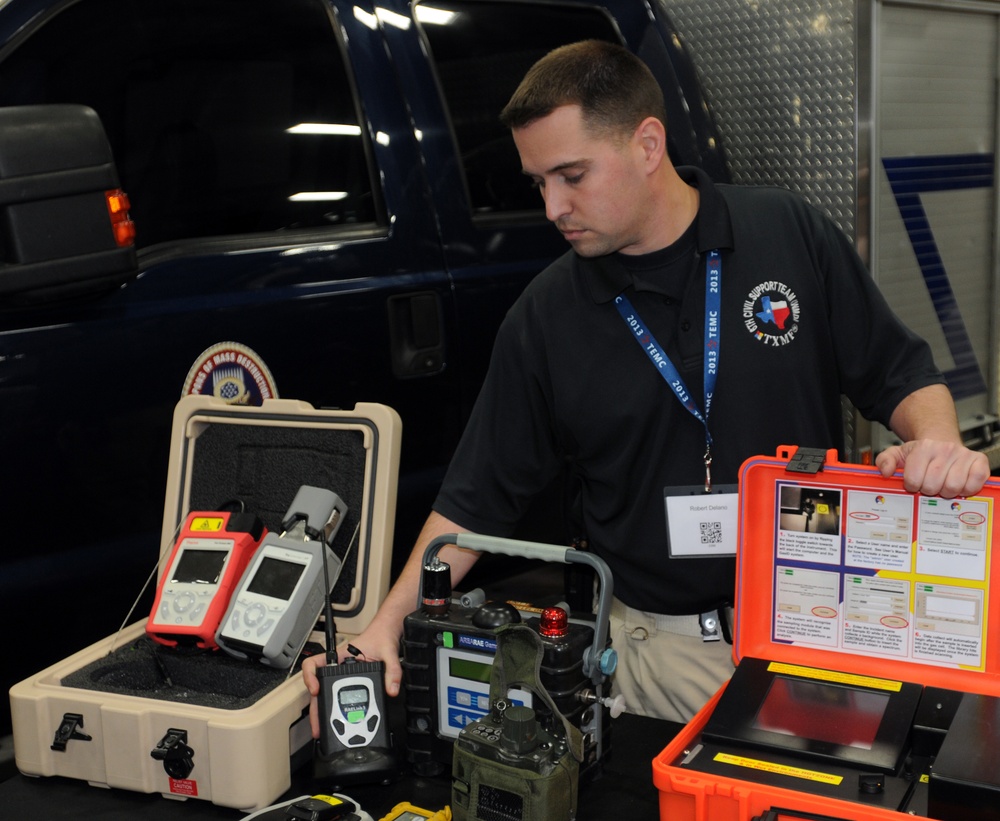 Texas Guardsmen support emergency management conference