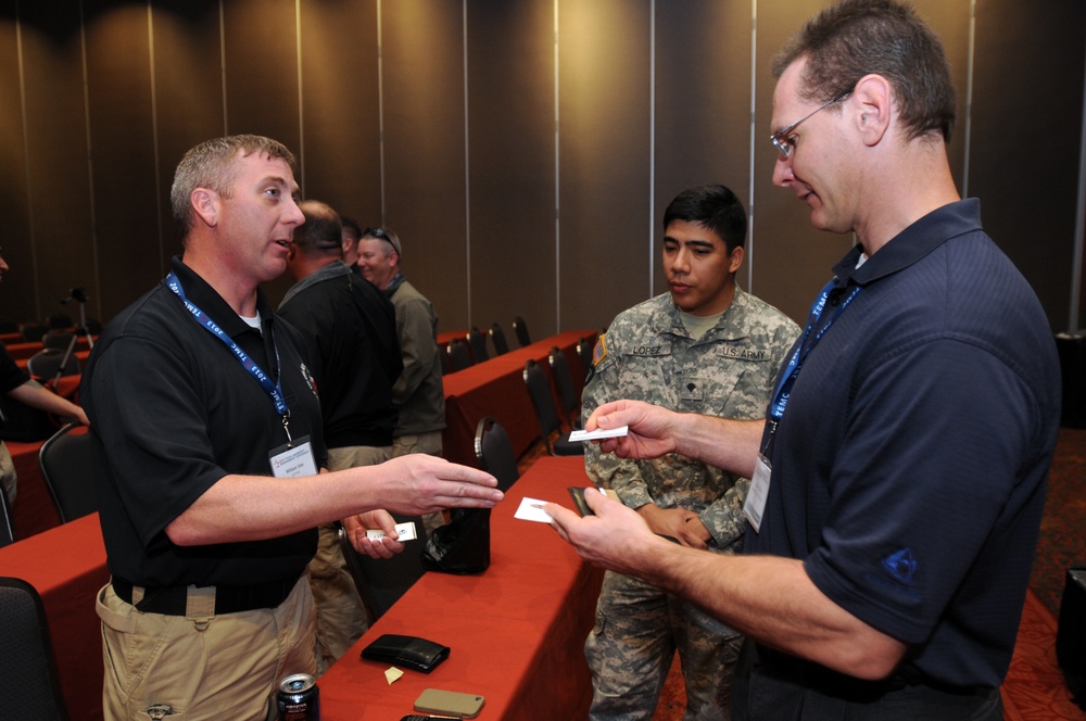 Texas Guardsmen support emergency management conference