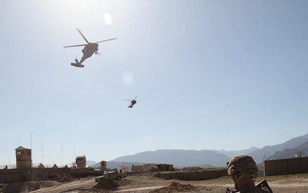 4-1 Cavalry at FOB Naghlu High