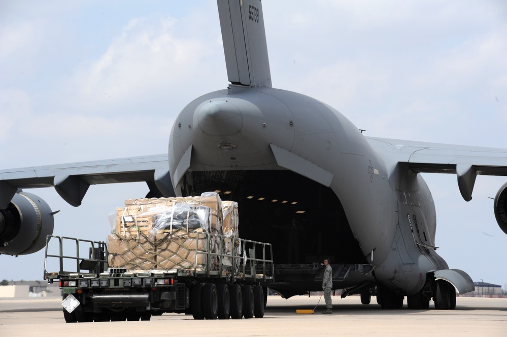Humanitarian shipment bound for Paraguay