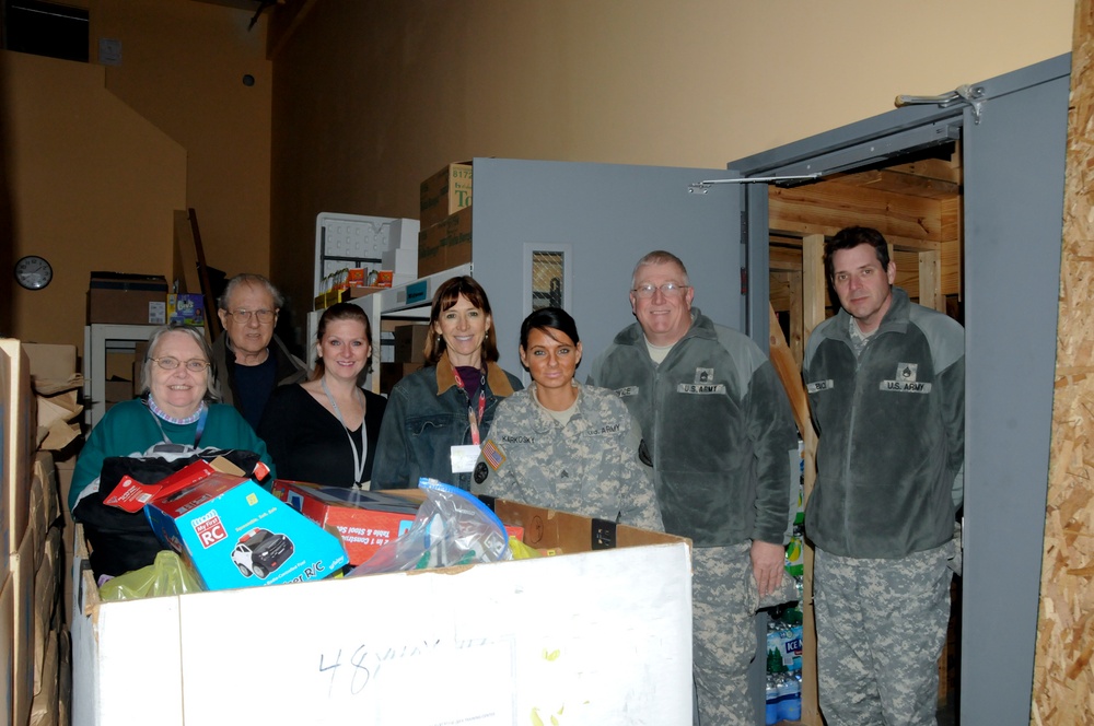 Camp Atterbury holiday food and toy drive benefits local pantries