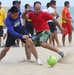 Pazos and Corps Kickers kick up the heat with sand soccer
