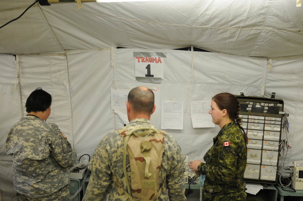 Canadian forces’ medical units join Warrior Exercise