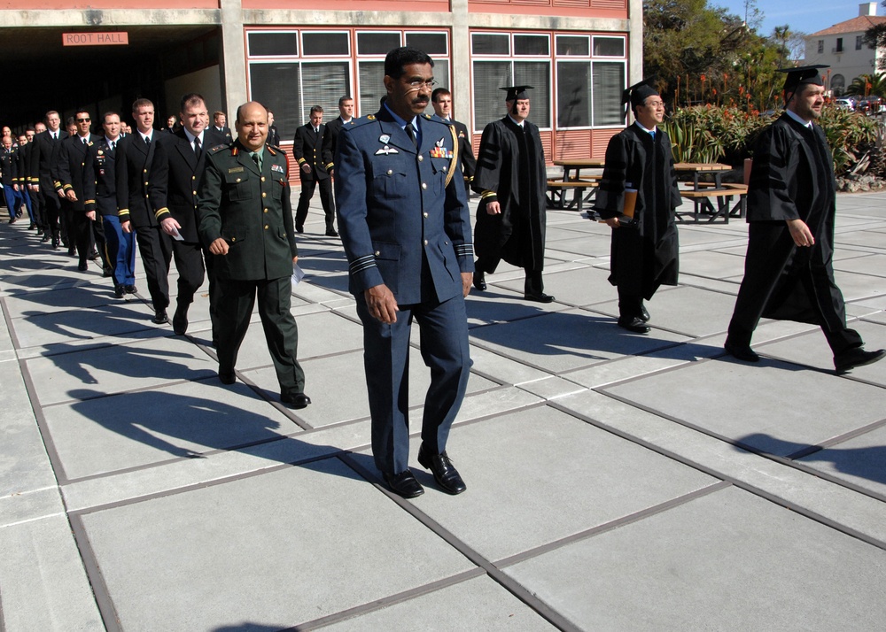 Winter quarter graduation ceremony