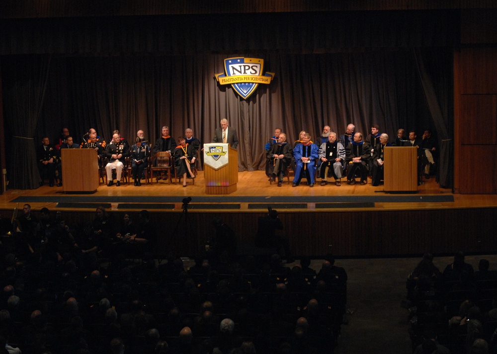 Winter quarter graduation ceremony