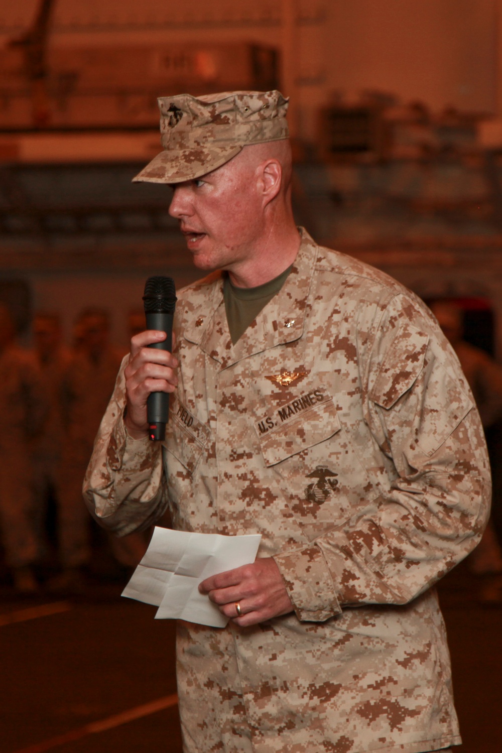 Assumption of command