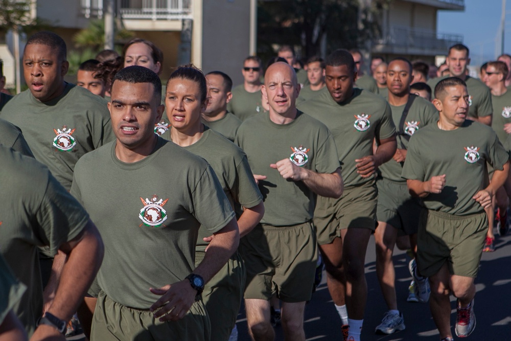Special-Purpose MAGTF Africa Marines, sailors celebrate Easter with fitness competition