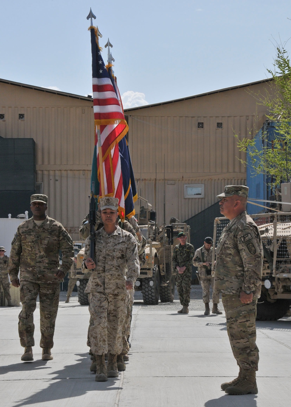 NTM-A / CSTC-A change of command ceremony