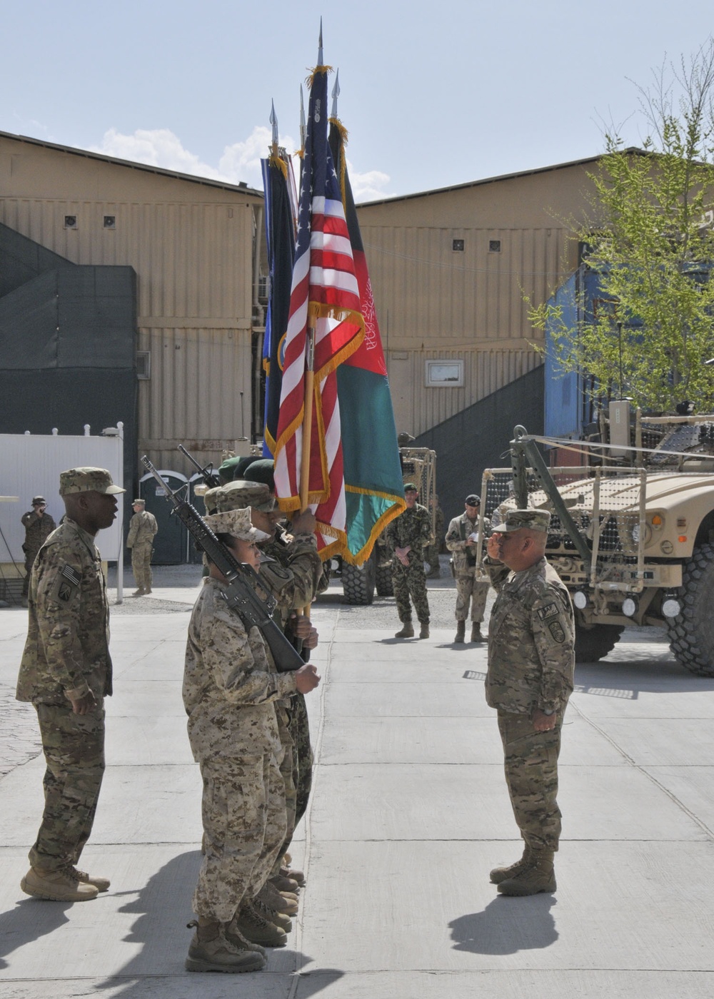 NTM-A / CSTC-A change of command ceremony