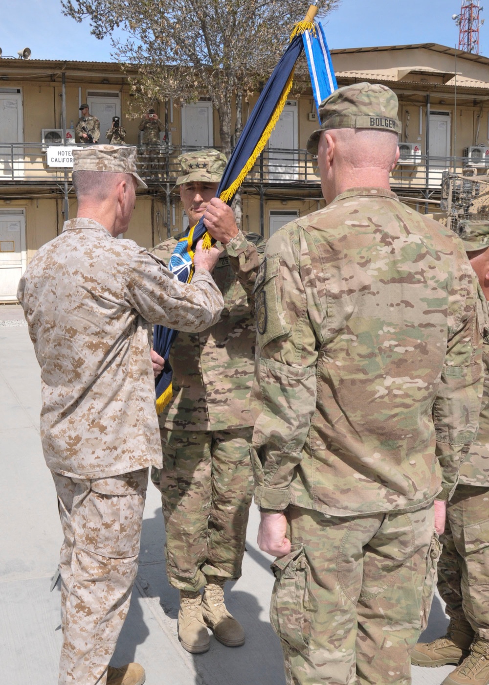 NTM-A / CSTC-A change of command ceremony