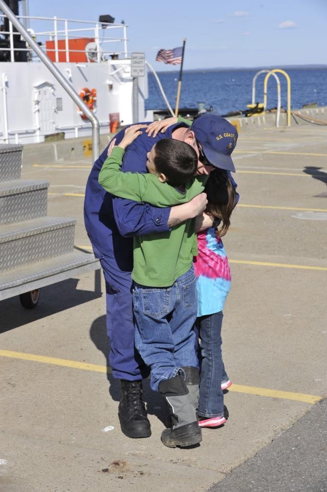 Coast Guard Cutter Thunder Bay returns home