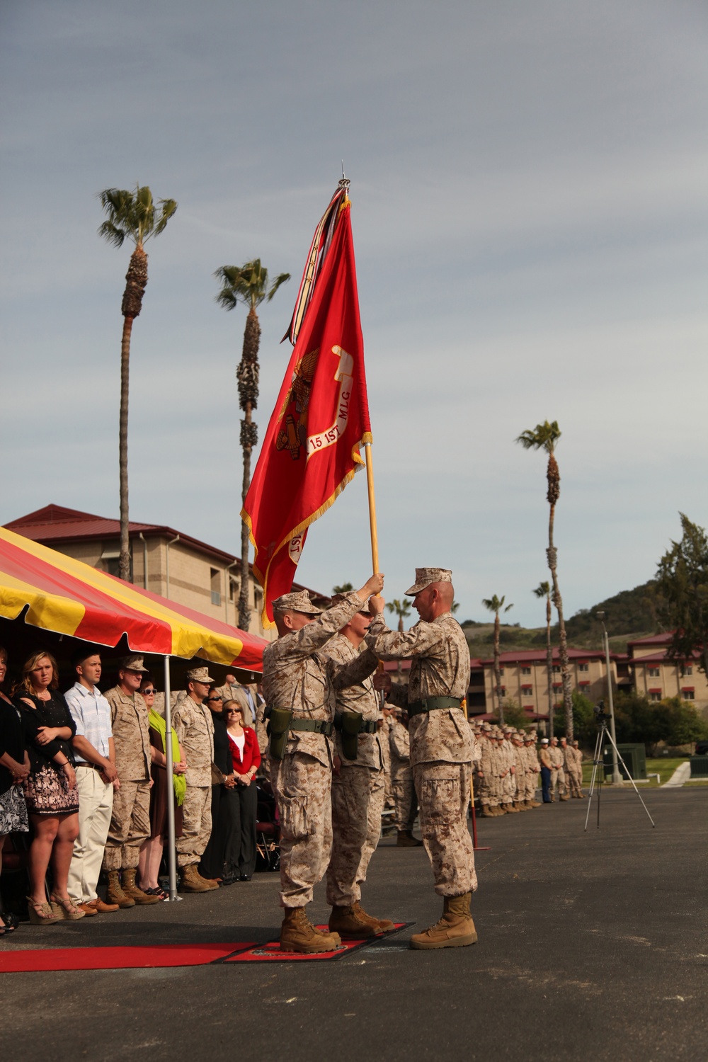 Combat Logistics Regiment 15 welcomes new commanding officer