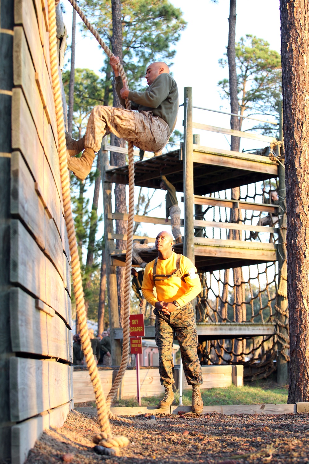 Echo Company 2nd RTBN Confidence Course