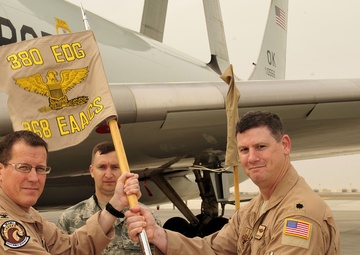 From expeditionary to enduring – new AWACS squadron activated