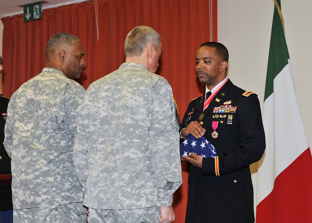 Retirement ceremony, March 28