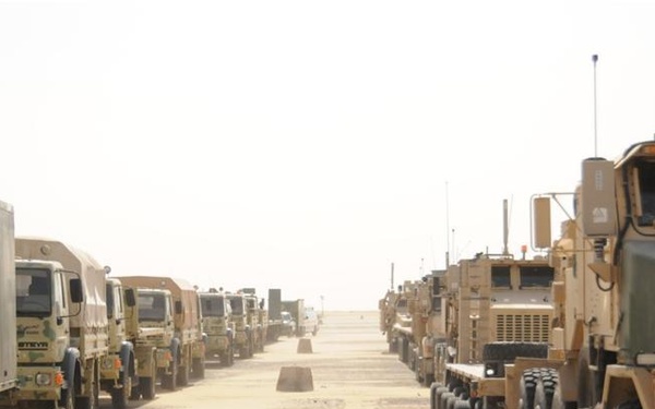 Transportation soldiers drive to strengthen partnership