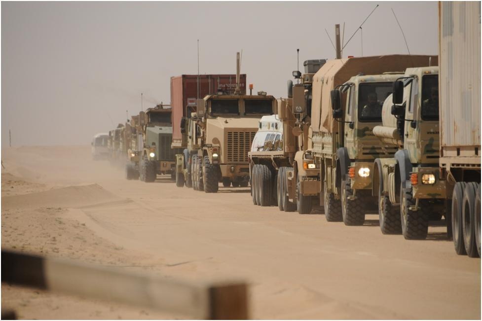 Transportation soldiers drive to strengthen partnership