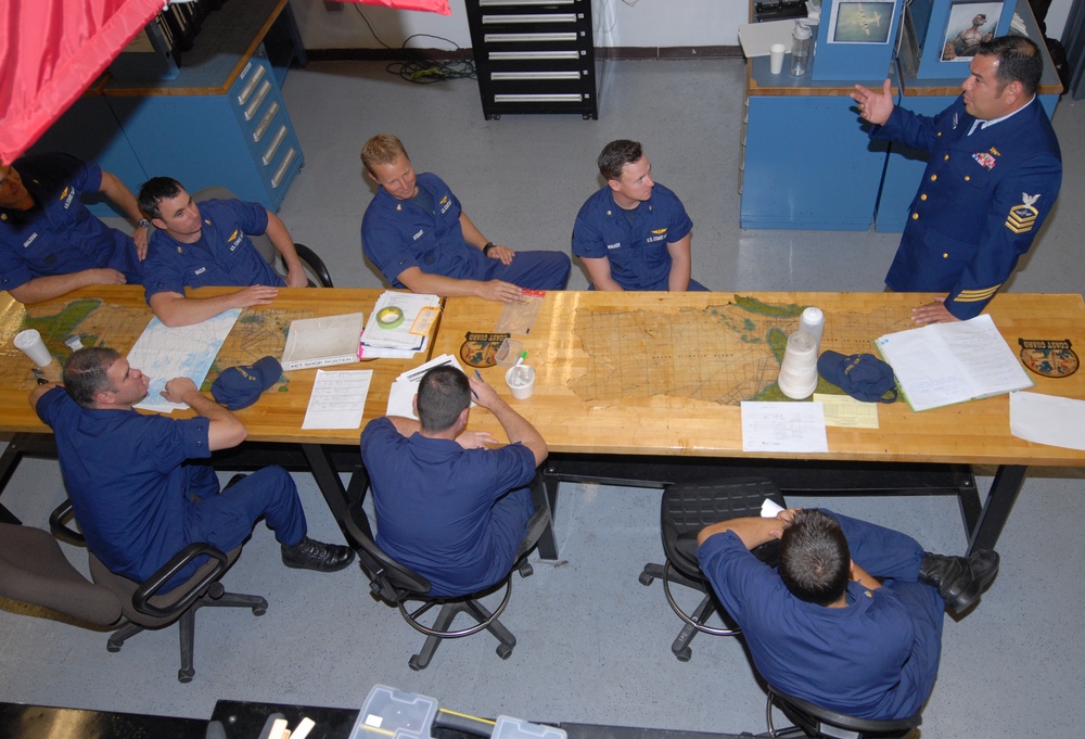 Coast Guard Air Station Clearwater crew conduct sexual assault and prevention training