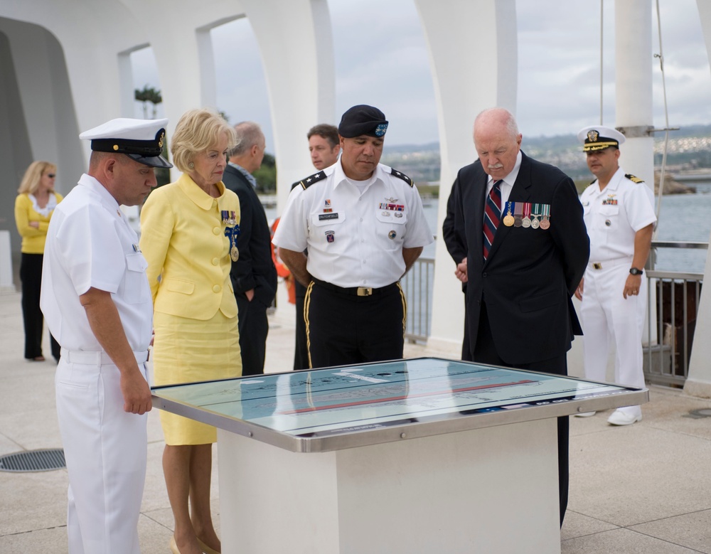 Australia governor-general at USS Arizona