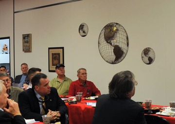 Double amputee shares story with Texas Marines