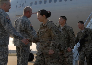 Rakkasans return, reunite with family