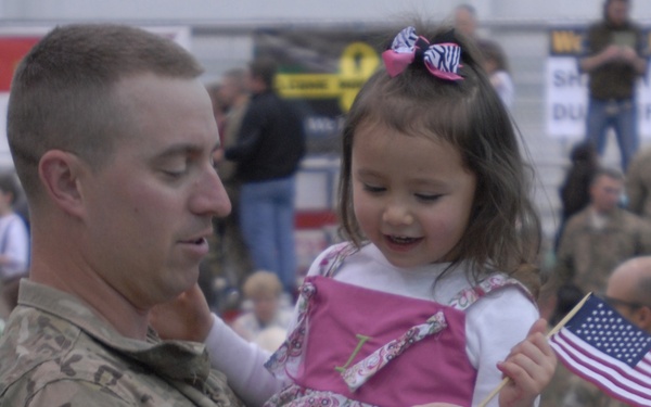 Rakkasans return, reunite with family