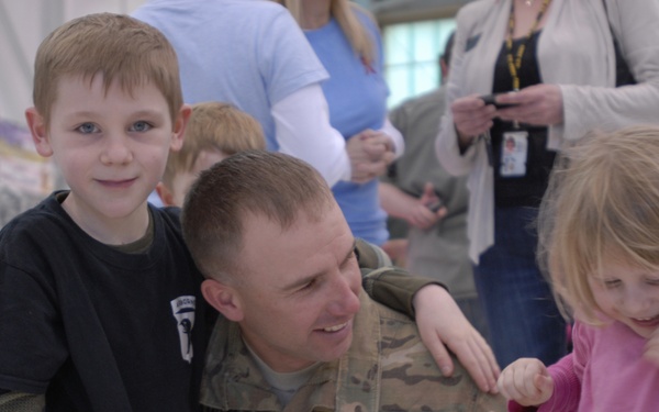 Rakkasans return, reunite with family