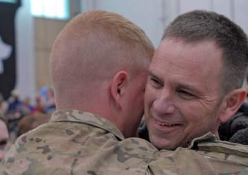 Rakkasans return, reunite with family