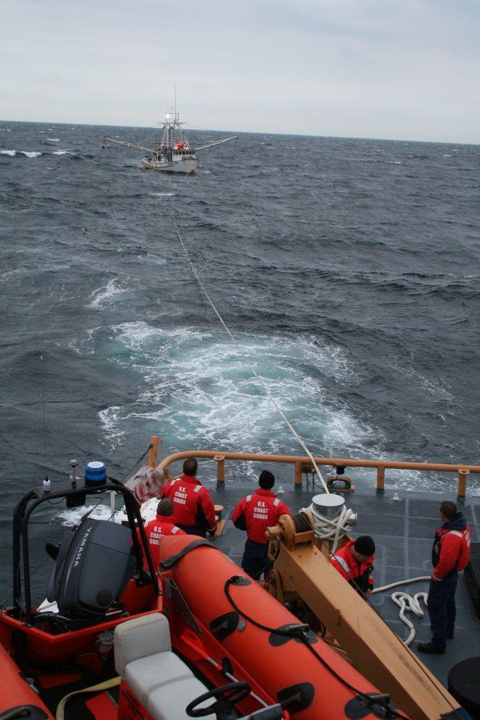 Coast Guard tows disabled boat from 12 miles off Cape Hatteras, NC