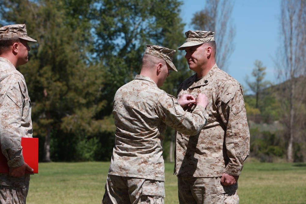 1st Marine Logistics Group retirement ceremony