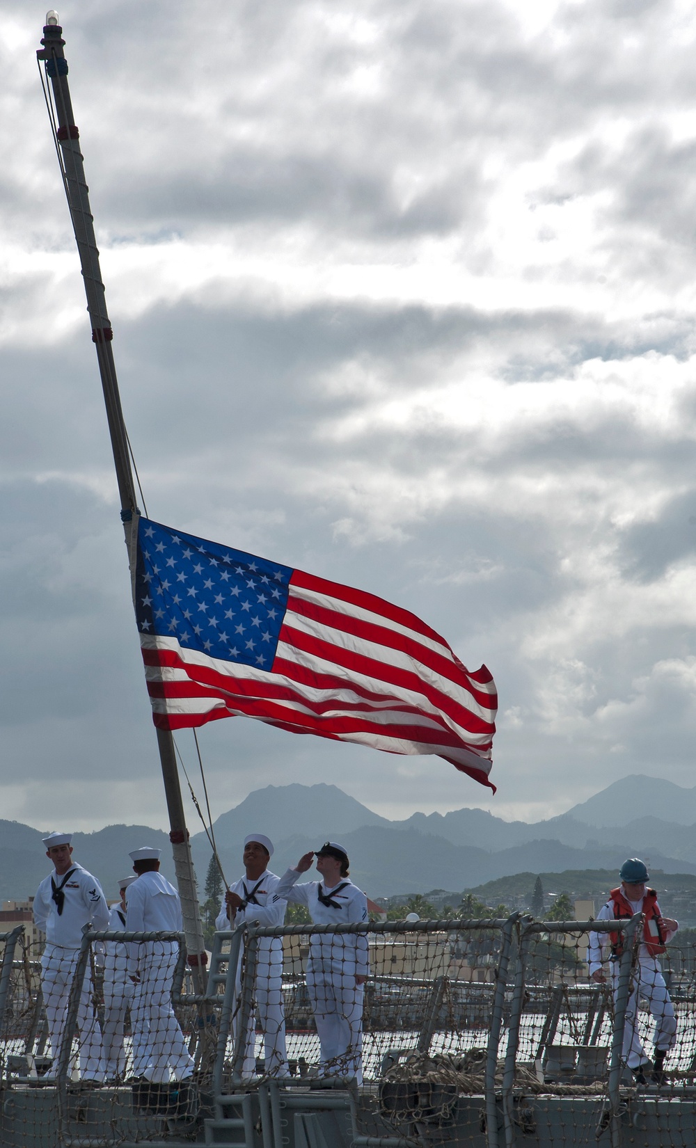 USS Chung-Hoon operations