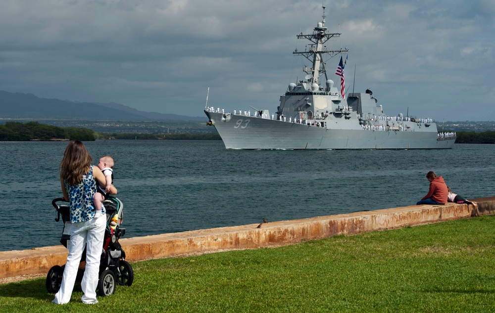 USS Chung-Hoon operations