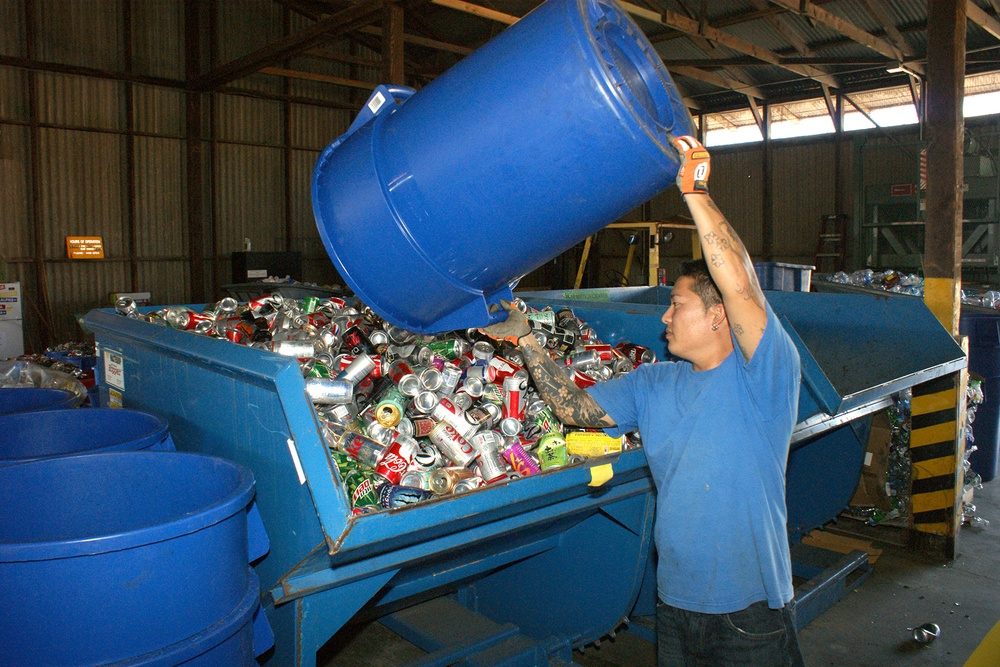 Navy Region Hawaii recycling program