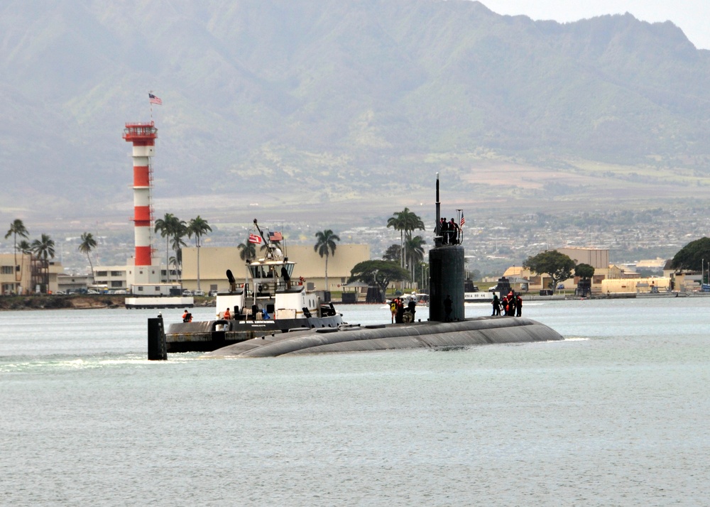 USS Charlotte operations