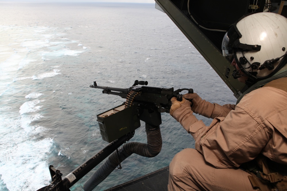 Marines refresh, test skills during aerial gunnery training