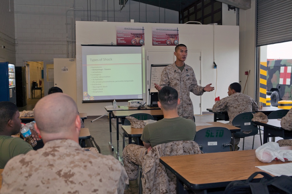 Japan Self-Defense Force members tour medical facilities