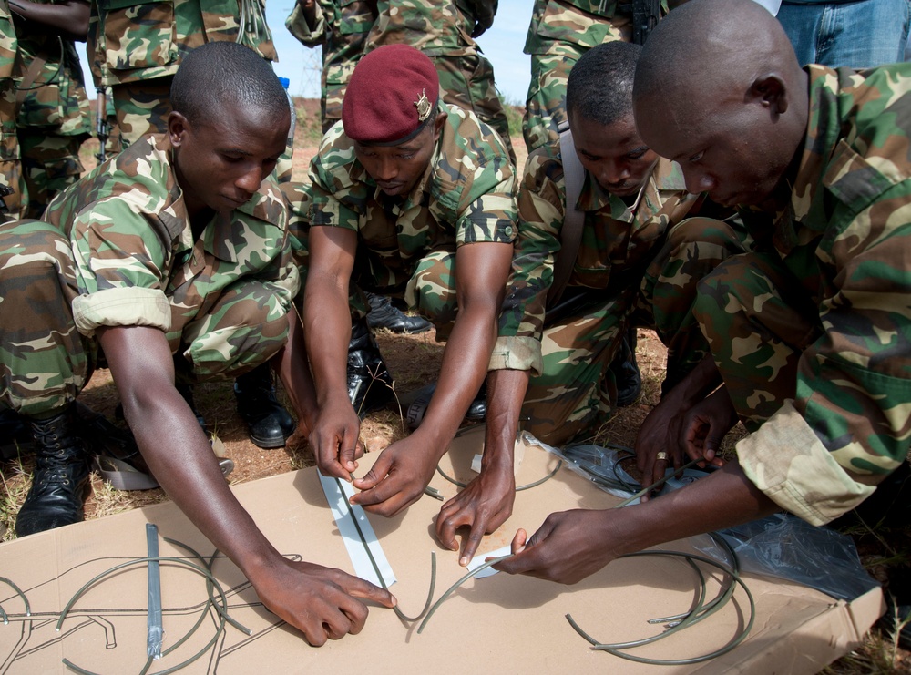 BNDF enhances security with SP-MAGTF Africa 13