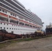 Carnival Triumph breaks loose from dry dock