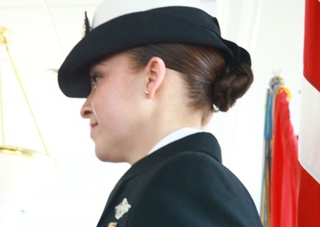Preparing for first salute