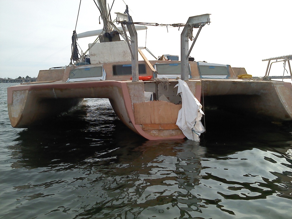 Coast Guard assists sailboat taking on water near Hampton, Va