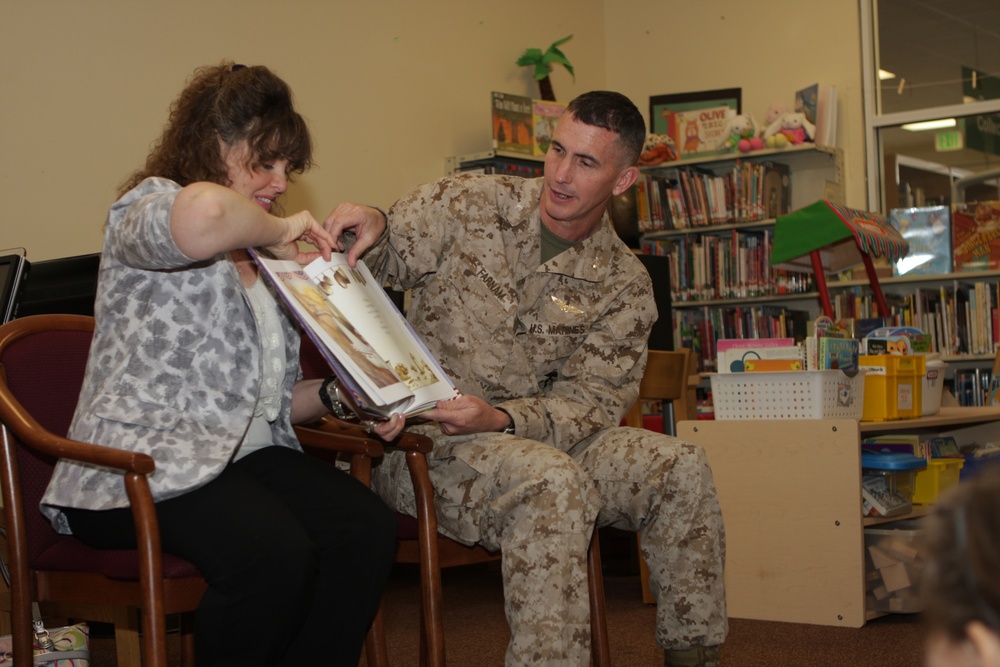 “Tell Me a Story” encourages military children to read
