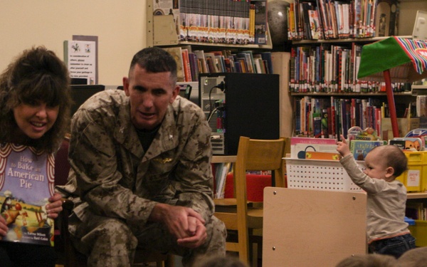 Tell Me a Story” encourages military children to read