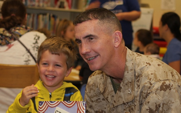 “Tell Me a Story” encourages military children to read